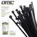 12" Nylon Cable Ties Black (100-Pack)
