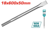 24"X2" Flat SDS max chisel