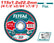 4.5"X3/64"X7/8" Abrasive metal cutting disc