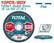 5"X3/64"X7/8"10PCS metal cutting disc set