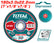 7"X1/8"X7/8" Abrasive metal cutting disc