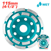 4.5" double row cup grinding wheel