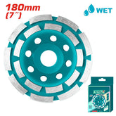 7" double row cup grinding wheel