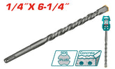 1/4"X6-1/4" SDS PLUS Hammer Drill Bit