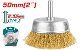 2" Cup brush with shank