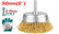 2" Cup brush with shank