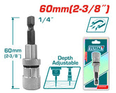 2-3/8" Limit screwdriver bit holder