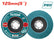 Disque à lamelles 5" P80 zircon pour inox