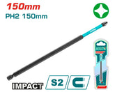 PH2X6" Impact screwdriver bit