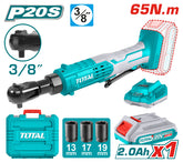 20VX3/8" Cordless Drive Ratchet (1Battery+1Charger)