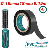 Ruban isolant électrique en PVC 10 yards x 0,19 mm