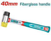 Rubber and plastic hammer