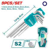 9PCS Hex/Allen key