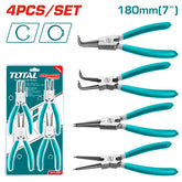 4Pcs 7" Circlip/Snap Ring Pliers set