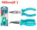 6" Bent nose pliers