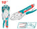 10" Straight jaw plier