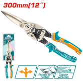 12" Long straight aviation snip
