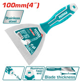 4" Stainless Steel Putty Knife with Aluminum Head