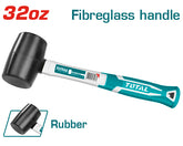32Oz Black Rubber Mallet