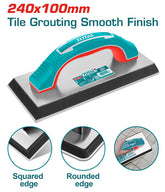 9.5"X4" Rubber grout float