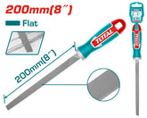 Flat steel file