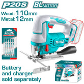 20V Cordless Jig Saw (Tool Only)