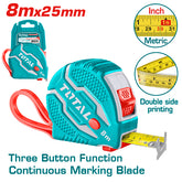 26'x1" Steel measuring tape(Rubber Cover)