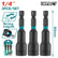 3 Pcs 1/4"X2-9/16" Impact Magnetic Nutsetter