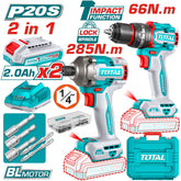 20V Cordless Brushless 2-Pc. Combo Kit
